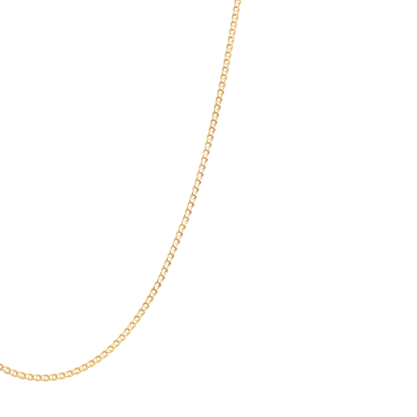 Fio Malha Elos Love em Ouro 19kl (43cm) - Loja do Ouro