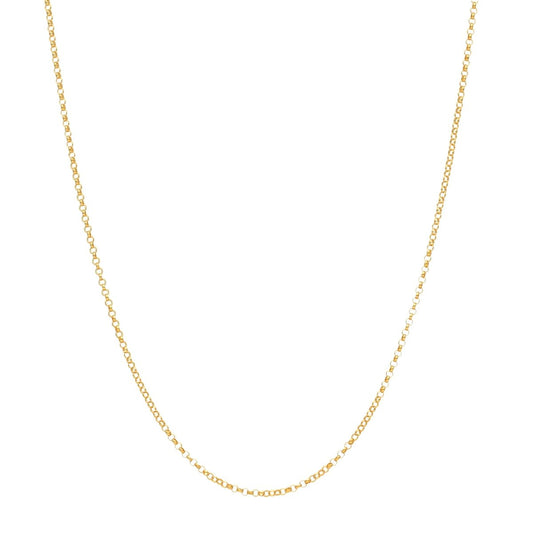 Fio Malha Elos Portugueses em Ouro 19kl (50cm) - Loja do Ouro