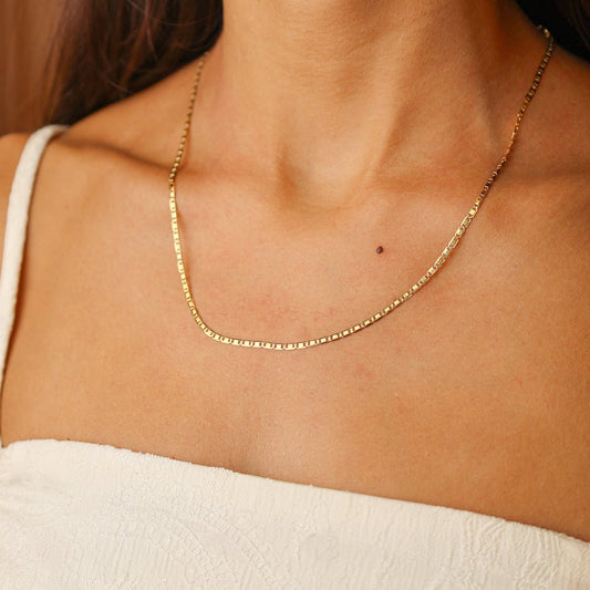 Fio Malha Marinheiro em Ouro 19kl (49cm) - Loja do Ouro