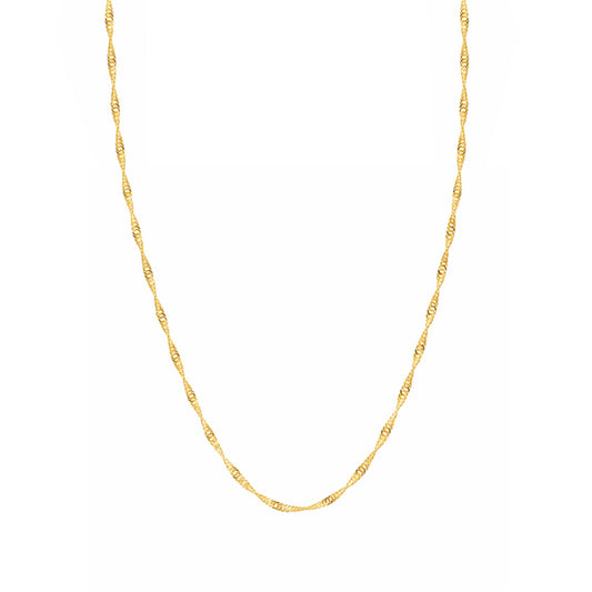 Fio Malha Singapura em Ouro 19kl (43.5cm) - Loja do Ouro