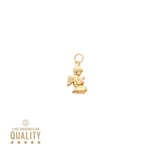 Medalha Anjo da Guarda em Ouro de 19.2kl (1.24cm) - Loja do Ouro