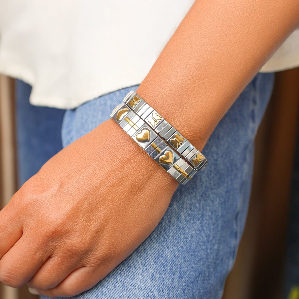 Pulseira Butterfly em Aço - Loja do Ouro