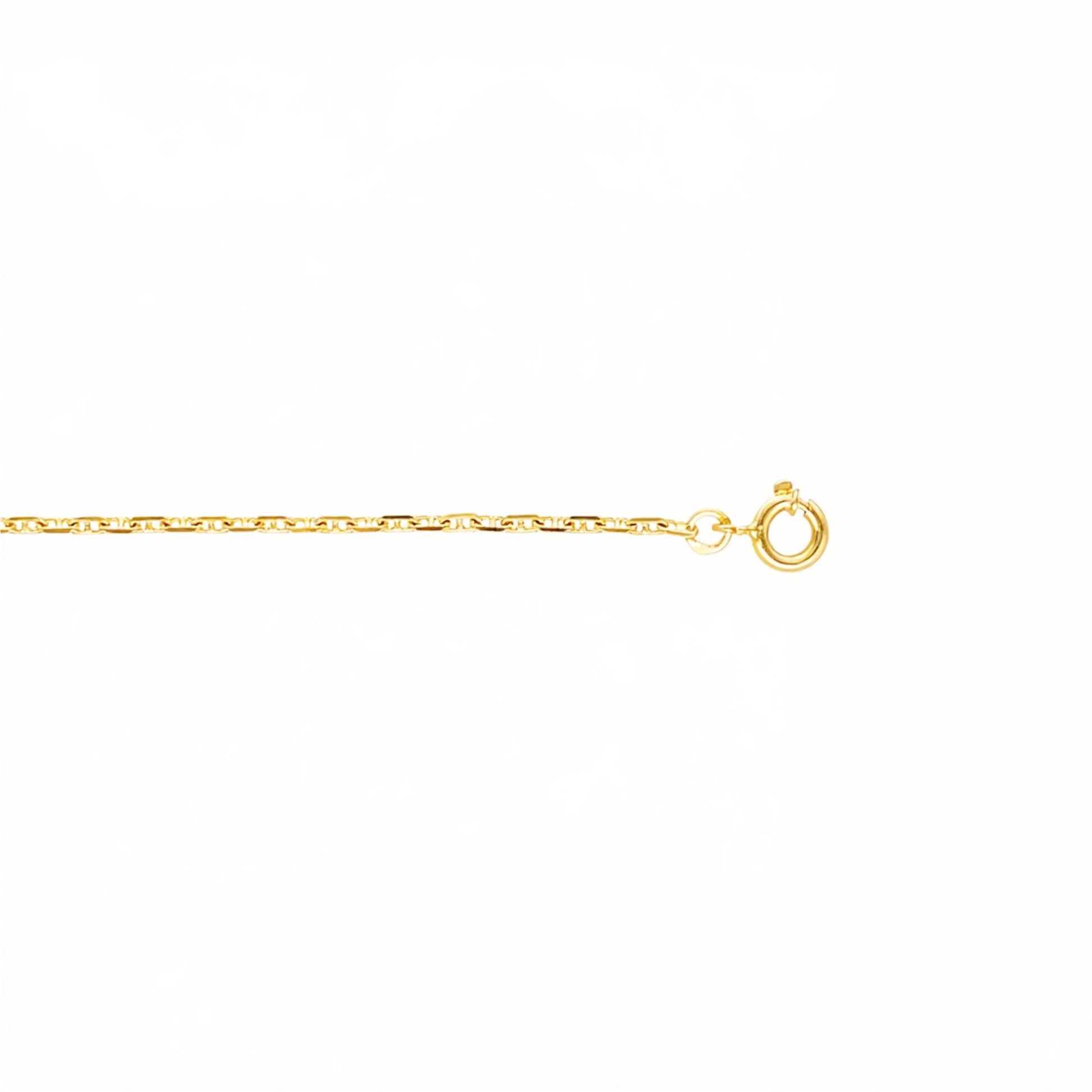 Pulseira Malha Cadeado em Ouro 19kl (14cm) - Loja do Ouro