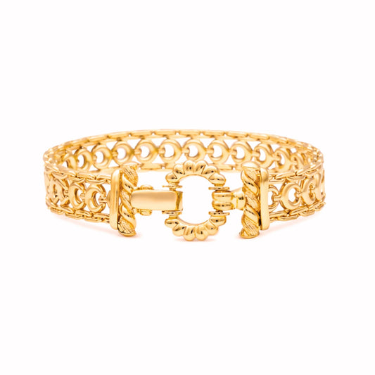 Pulseira Malha Tapete em Ouro 19kl (17.5cm) - Loja do Ouro
